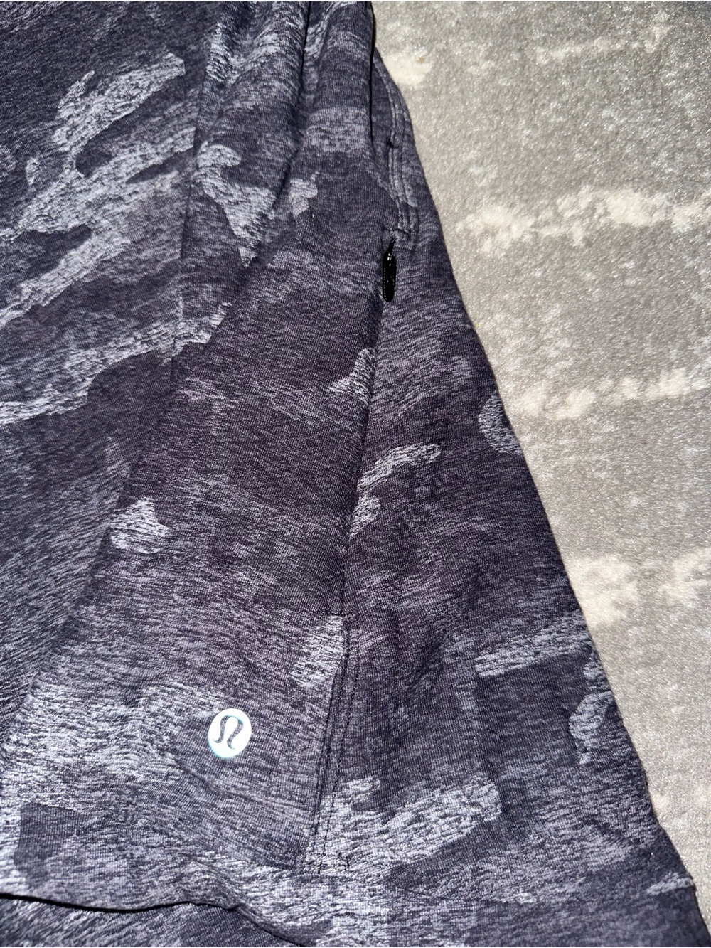 Lululemon Ready to Rulu Long Sleeve size 8 grey camo - Picture 2 of 4